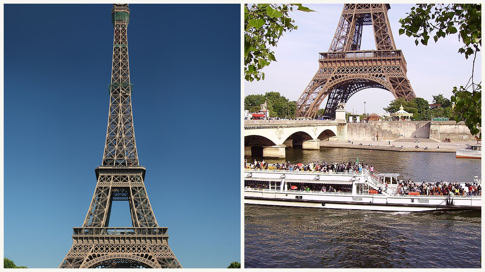 Eiffel Tower and Seine river cruise combo